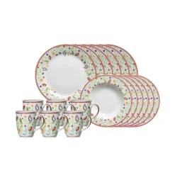 Ritzenhoff & Breker SHANTI DOPPIO Rot Tafelservice 8-teilig -Besteckladen 5a00210d aa80 428c a7b3 2e6474ca4bdb