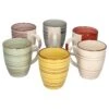6er Set Kaffeebecher Rimini 300ml Bunt