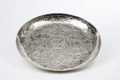 Galerie-Tablett Rund Klein Verziert Durchmesser 21,0 Cm Versilbert Anlaufgeschützt -Besteckladen 5b81a93a a611 4b5c a853 70f006f2e608