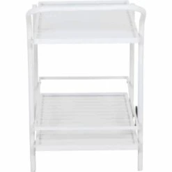 SIENA GARDEN Bali Bali Servierwagen Matt Weiß -Besteckladen 5c7259be e5a6 4151 8324 cfdf12e03b22