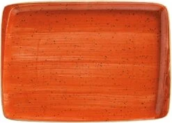 6 X Aura Terracotta Moove Platte 36 X 25cm * - Bonna Premium Porcelain