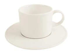 Tasse Line Stapelbar Weiß 80ml, Ohne Untertasse (6 Stück) Von CHEFGASTRO