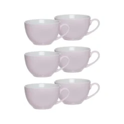 Ritzenhoff & Breker DOPPIO Kaffeetasse 200 Ml Rosé 6er Set - A