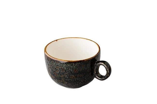 Kaffeetasse Jersey Stapelbar In Braun 350ml, Ohne Untertasse (6 Stück) Von CHEFGASTRO 1 Kaffeetasse Jersey Stapelbar In Braun 350ml, Ohne Untertasse (6 Stück) Von CHEFGASTRO