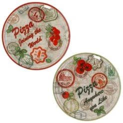 6er Set Pizzateller Napoli Pizzafoods Grün 33cm - 04018#ZP1 -Besteckladen 69a3dd2a f16c 468c 8a3d 6ac8f5c44e66 2