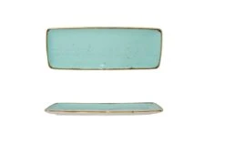 Tarrington House Noromi Teller, Porzellan, 12.5 X 31.2 X 2 Cm, Rechteckig, Blau -Besteckladen 6a33cdd6 13b8 4d1b bae2 7975980cd5c5