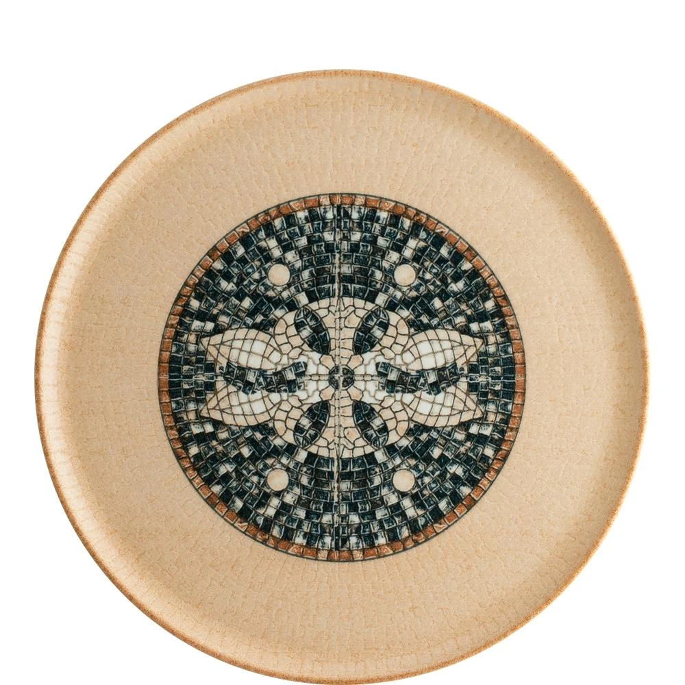 6x Pizzateller Flacher Teller Rund Tafelgeschirr Porzellan Braun Schwarz Mosaik Bonna Mesopotamia Mosaic Wood Gourmet 32cm 1 6x Pizzateller Flacher Teller Rund Tafelgeschirr Porzellan Braun Schwarz Mosaik Bonna Mesopotamia Mosaic Wood Gourmet 32cm