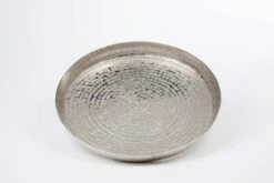 Tablett Quadratisch, Gehämmert, Groß Durchmesser 50,0 Cm Aluminium Vernickelt -Besteckladen 6ba49655 c2a5 44f4 8884 bb3bc0e46bbc 3