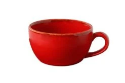 Rustics Line Kaffeetasse ø10x(H)8cm 355ml Schwarz, Ohne Untertasse (6 Stück) Von CHEFGASTRO -Besteckladen 6bc26ea3 ec8a 4d1f ba80 9231a2b21205 1