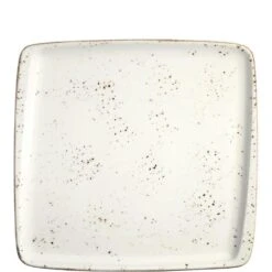 2x Servierplatten Speiseteller Porzellan Geschirr Rechteckig Weiß Creme Braun Bonna Grain Moove 32x30cm Kantenschutz Vintage Retro -Besteckladen 6e89f2e2 b9c8 47a8 a3c0 da23b48986cf 1