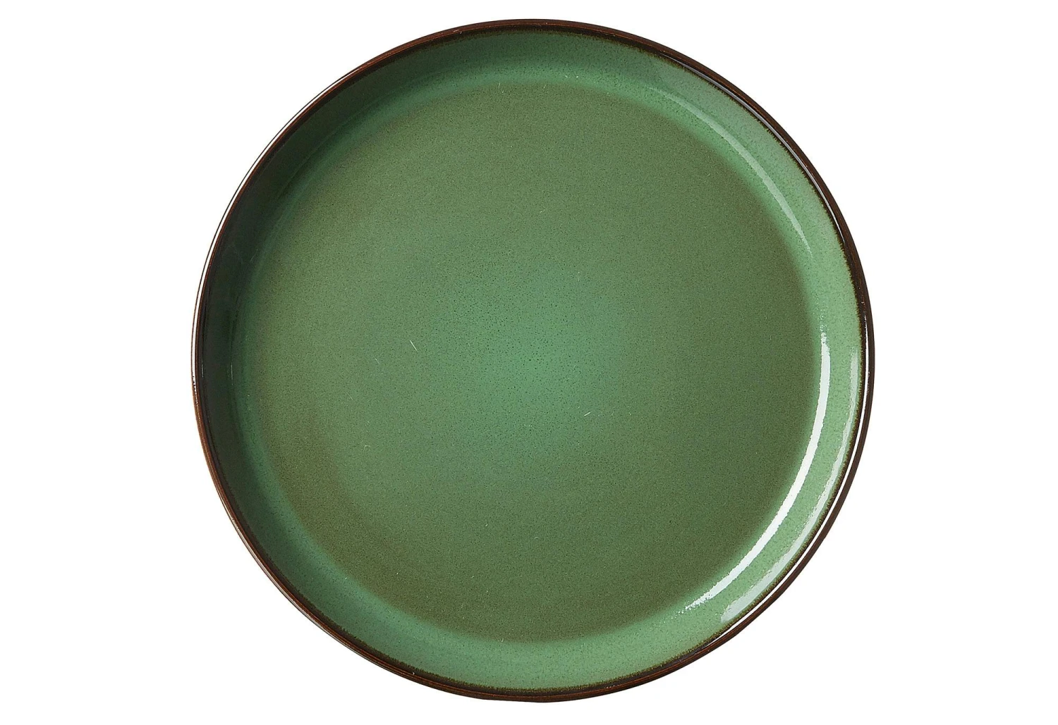 Frühstücksteller Teller Visby Porzellan Grün Rund Ø 20,5 X H 2 Cm 6 Frühstücksteller Teller Visby Porzellan Grün Rund Ø 20,5 X H 2 Cm – Bild 6