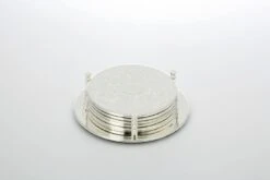 Galerie-Tablett Rund D 26,5cm, H 5,0cm Versilbert -Besteckladen 77b54d69 b606 4041 9d27 d0325d5a4b84