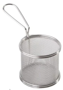 APS Servier-Frittierkorb/ServierschaleØ 8 Cm, H: 7,5 Cm, Griff 9,5cm -Besteckladen 7a0bfb25 8ac8 4c71 8b80 4870fa9bf571 1