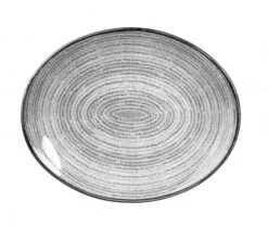 12 X Platte Oval Coup 32x26cm RAKU Agate Grey -Besteckladen 7b818a0a d3c6 4c90 bd48 db9c6f70aebc