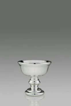 Schale Kelchform Silberglas H 14,5 Cm D 14,5 Cm -Besteckladen 7dbbb88c 5f3c 4983 9575 de36e0c39c08