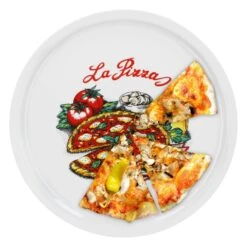 Pizzateller Napoli Groß - 30,5cm Porzellan Teller Mit Schönem Motiv - Für Pizza / Pasta, Den `großen Hunger` Oder Zum Anrichten Geeignet -Besteckladen 8276ce5c b58a 4009 845c 97b5e329e444