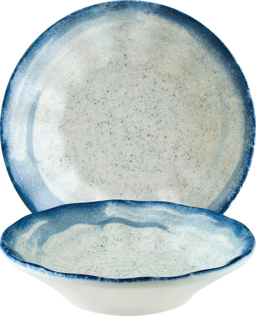 6x Dipschalen Snackteller Schälchen Weiß Blau Braun Geschirr Porzellan Oval Bonna Viento Vago 10cm 5cl Mediterran 5 6x Dipschalen Snackteller Schälchen Weiß Blau Braun Geschirr Porzellan Oval Bonna Viento Vago 10cm 5cl Mediterran – Bild 5