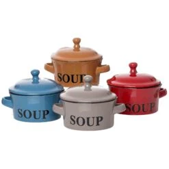 Ritzenhoff & Breker REGINA Suppentassen Mit Deckel 460 Ml 4er Set