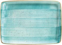 6 X Aura Aqua Moove Platte 36 X 25cm * - Bonna Premium Porcelain