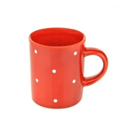 Kaffeebecher Corona 330ml Porzellan Weiß Mit Dekor -Besteckladen 89d3eeb6 7cd2 4846 a02b e762f6a391e5