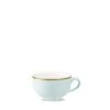 Stonecast Cappucino-Tasse Duck Egg Blue ø11cm 340ml Blau, Ohne Untertasse (12 Stück) Von CHEFGASTRO