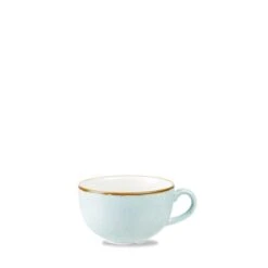 Stonecast Cappucino-Tasse Duck Egg Blue ø11cm 340ml Blau, Ohne Untertasse (12 Stück) Von CHEFGASTRO