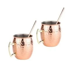 Kupferbecher Moscow Mule 2er Set 500ml, 100% Reines Kupfer, Cocktailbecher -Besteckladen 94494ae5 9d3c 4b47 8a65 87996388b393 1