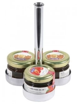 2x Contacto Etagen-Essenträger, Edelstahl, Portionsgröße: 0,6 L, Durchmesser: 12 Cm, Behälterhöhe: 6 Cm -Besteckladen 98b2863e 2179 44e4 b0cc 5625b0ef5ea0 1