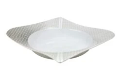 Tafelservice Harmony 12tlg. Eckig Porzellan Für 6 Personen Weiß Geschwungene Kanten -Besteckladen 9c3a47be b1ea 49a2 ac0c b099a53b2265