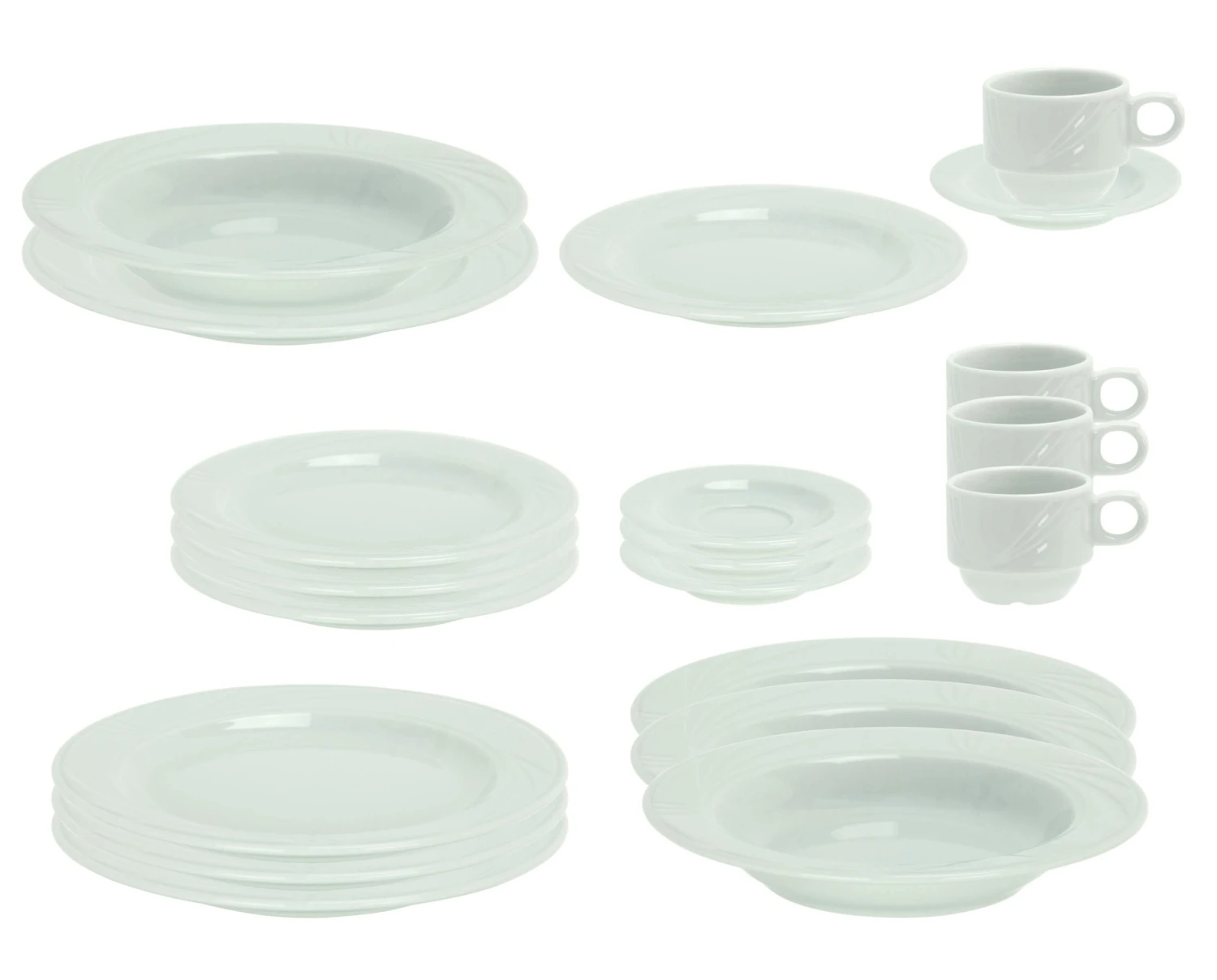 20tlg Kombiservice Doppio Duo Für 4 Personen - 406351 + 406344 + 545746 + 545760 +545777 4 20tlg Kombiservice Doppio Duo Für 4 Personen - 406351 + 406344 + 545746 + 545760 +545777 – Bild 4