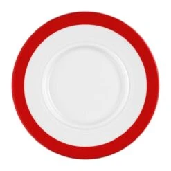 6 X Seltmann Untertasse 1 15,5 Cm, Form: Vitalis, Dekor: 34290 Dunkelgelb-rot -Besteckladen a3ea6017 b8e4 4476 bf45 323f91133a4a 1