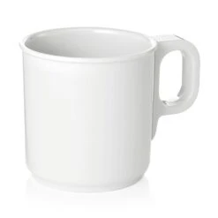 WAS Germany - Becher, 0,25 Ltr., Weiß, Melamin (9366025)