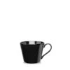 Rustics Line Kaffeetasse ø10x(H)8cm 355ml Schwarz, Ohne Untertasse (6 Stück) Von CHEFGASTRO