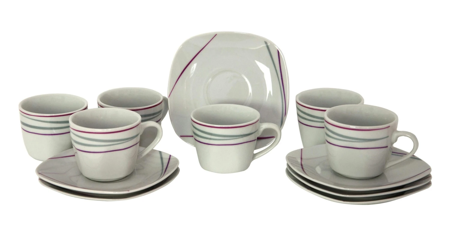 Kaffeetasse 18cl Mit Untertasse 14,5cm Caviano 2 Kaffeetasse 18cl Mit Untertasse 14,5cm Caviano – Bild 2