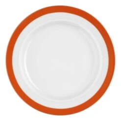 6 X Seltmann Teller Flach 23 Cm, Form: Vitalis, Dekor: 34116 Rotes Band -Besteckladen aa9b65b1 0fb8 49c1 82ad 745f53447d02
