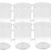 6er Set Teeglas Ceylon 220ml - Klassische Teetasse Aus Hitzebeständigem Glas Mit Henkel