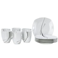 Frühstücksset 12tlg. Lilli Für 6 Personen Mit 6 Tellern Und 6 Bechern -Besteckladen b16082e3 2a5b 436d 8c0b f1a54b7d708c