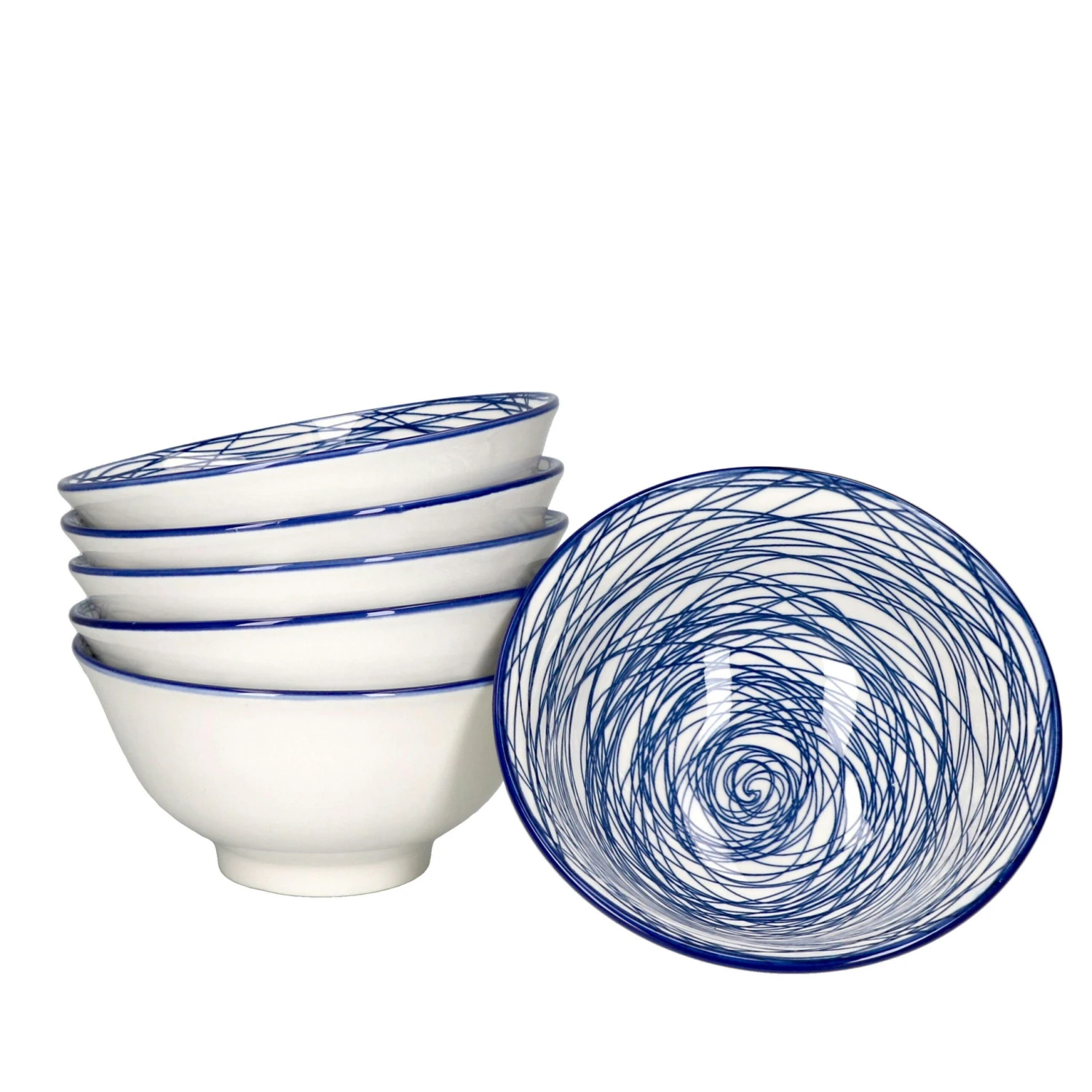 6er Set Müslischale Rabisco Schwarz Weiß - 87657 2 6er Set Müslischale Rabisco Schwarz Weiß - 87657 – Bild 2