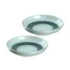 Leonardo MATERA Keramikteller 20,7 Cm Tief Blau 2er Set
