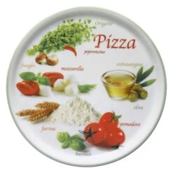 6er Set Pizzateller Napoli Pizzafoods Grün + Rot 33cm - 04018#ZP1 + 04018#ZP2 -Besteckladen c35e6028 785d 4e1f b40c 78b9e1ceb92c 3
