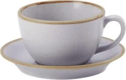 Kaffeetasse Ashen Elegant 250ml, Ohne Untertasse (6 Stück) Von CHEFGASTRO