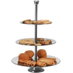Etagere Stahl 3 Ebenen Ø25/20,5/16xH36,5cm -Besteckladen c527f877 c2bf 4831 87e0 c71aa5caa03c