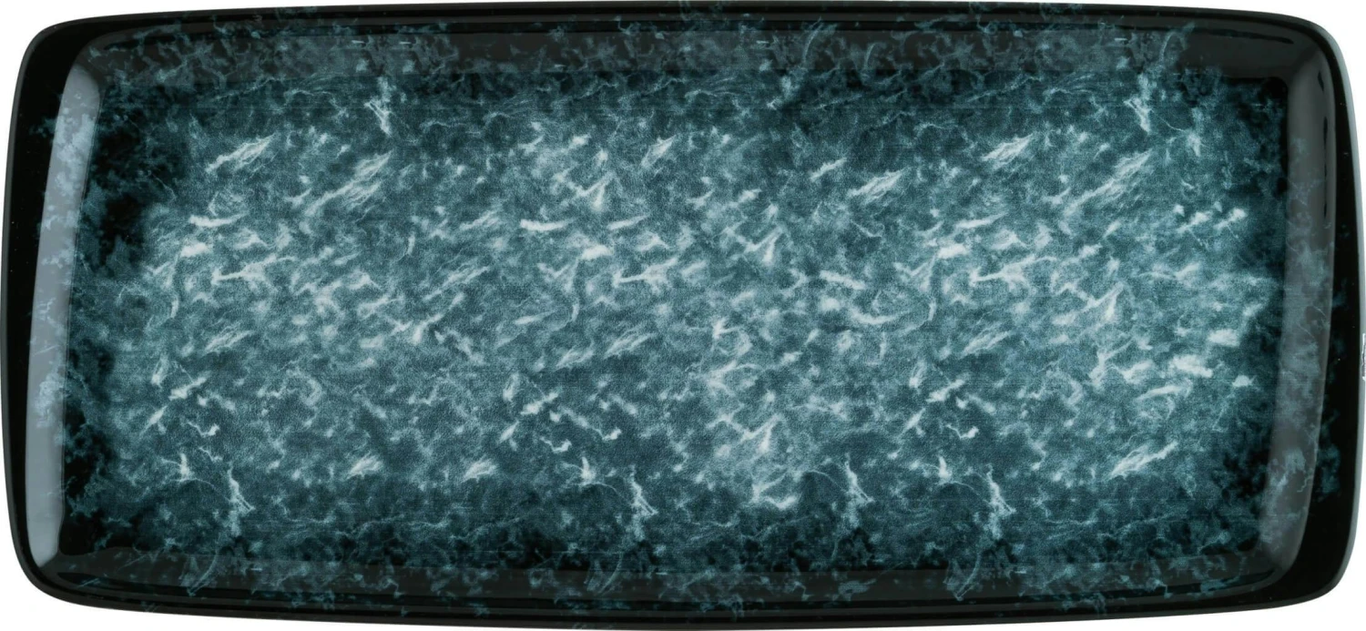 6x Servierplatten Speiseteller Porzellan Geschirr Rechteckig Blau Weiß Schwarz Bonna Sepia Moove 34x16cm Kantenschutz 2 6x Servierplatten Speiseteller Porzellan Geschirr Rechteckig Blau Weiß Schwarz Bonna Sepia Moove 34x16cm Kantenschutz – Bild 2