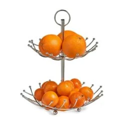 Zeller Obst Etagere Obstkorb Obstschale Gemüsekorb 2-Lagig Verchromten Metall -Besteckladen cae41659 6630 4923 a37d 41b4462ee7f1 1