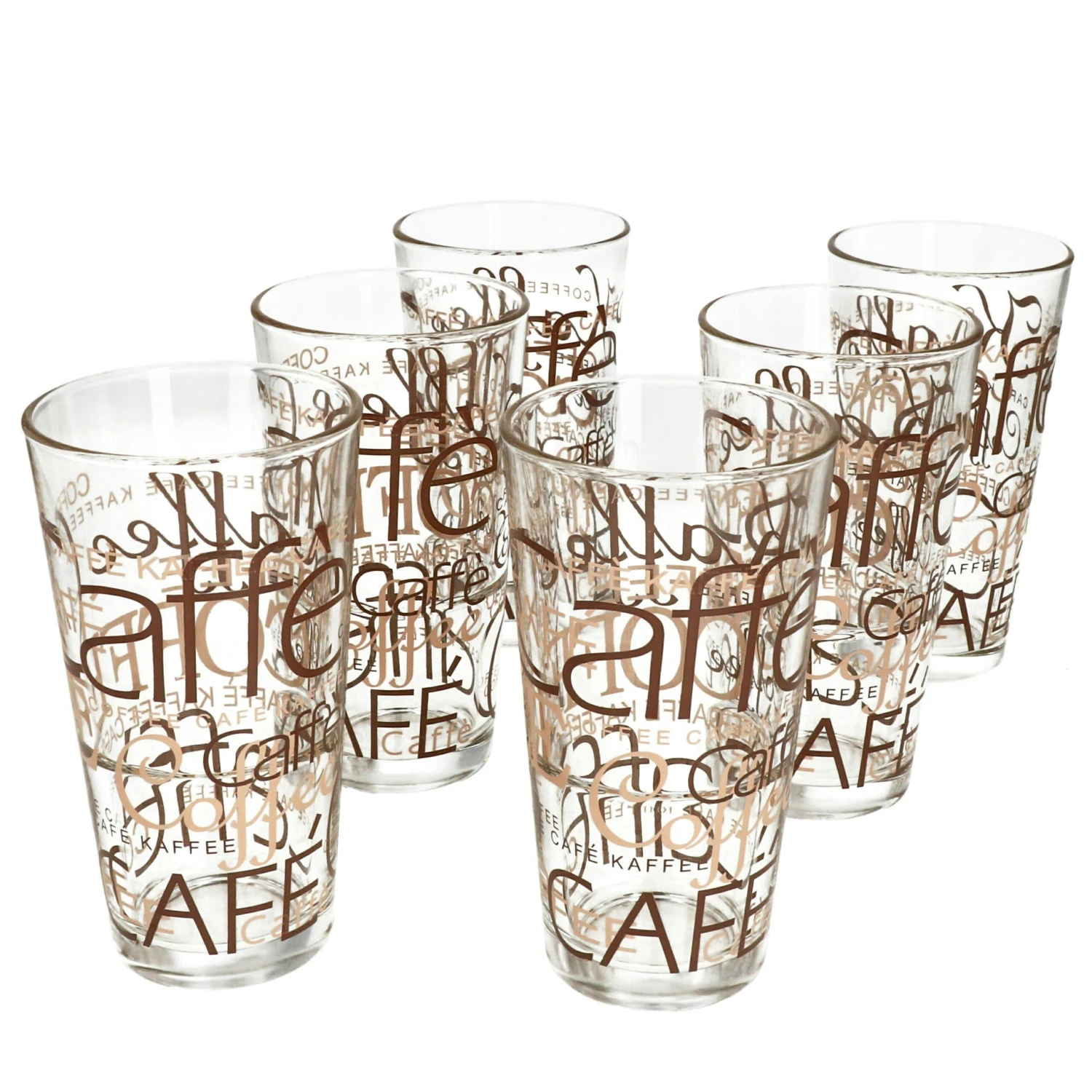 12er Set Latte Macchiato Glas 39cl Stapelbar Coffee Dekor 5 12er Set Latte Macchiato Glas 39cl Stapelbar Coffee Dekor – Bild 5