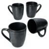 4er Set Manhattan Kaffeebecher Schwarz - 24322619