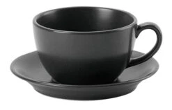 Kaffeetasse Coal Elegant 320ml, Ohne Untertasse (6 Stück) Von CHEFGASTRO
