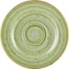 Bonna Premium Porcelain ATHRIT04CT Aura Therapy Untertasse, Untersetzer, Porzellan, Hellgrün, 1 Stück