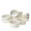 12er Set Creme Brulee Schale Bianca 12,5x5cm Weiß - 24302129