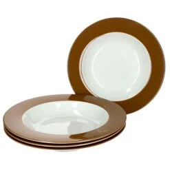 4er Set Suppenteller Nero Bianco Weiß & Schwarz -Besteckladen db147cd3 4eba 42b3 ba5c b19cc182b83e